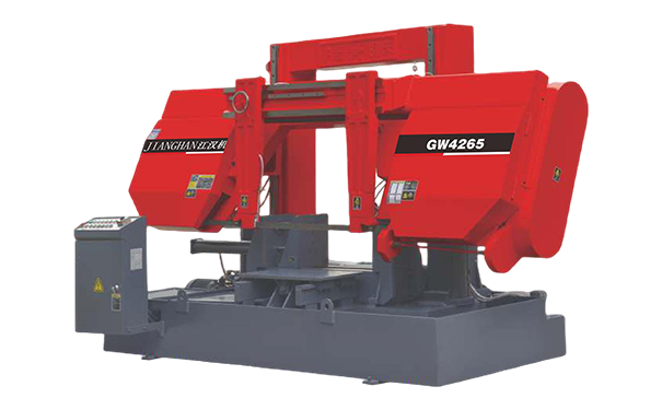张金镇GW4265双柱龙门卧式带锯床
