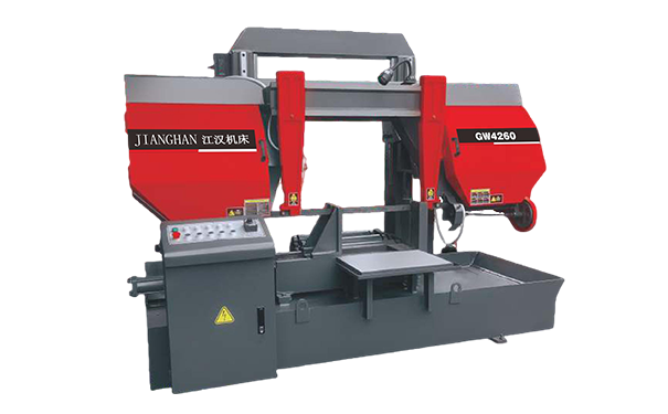 张金镇GW4260双柱龙门卧式带锯床
