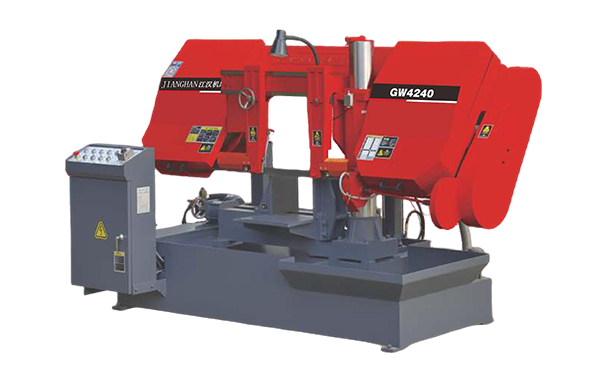 张金镇GW4240双柱卧式带锯床