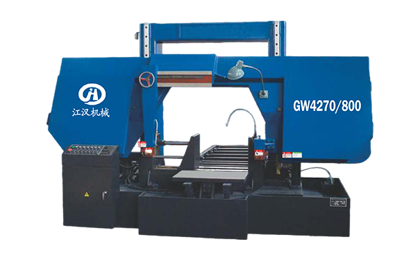 张金镇GW4270/800双柱龙门卧式带锯床